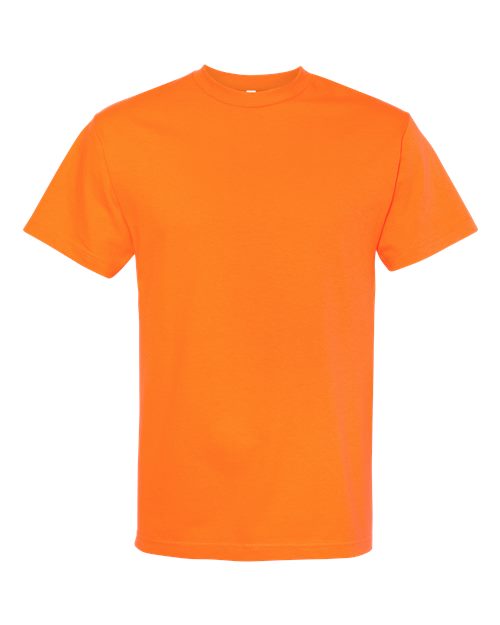 American Apparel Unisex Heavyweight Cotton Tee (Part 1 of 2) - Orange