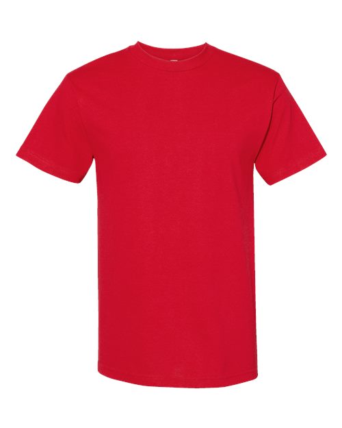 American Apparel Unisex Heavyweight Cotton Tee (Part 1 of 2) - Red