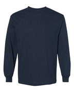 American Apparel Unisex Heavyweight Cotton Long Sleeve Tee - True Navy