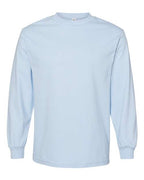 American Apparel Unisex Heavyweight Cotton Long Sleeve Tee - Powder Blue