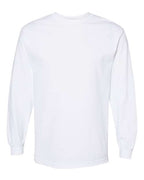 American Apparel Unisex Heavyweight Cotton Long Sleeve Tee - White