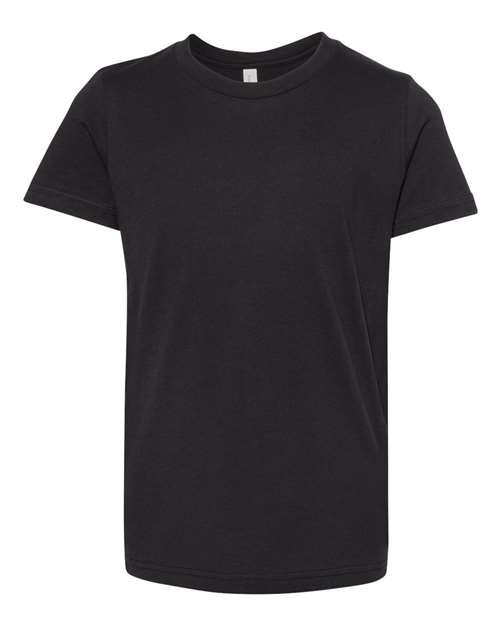 BELLA + CANVAS Youth Jersey Tee (Part 2 of 2) - Vintage Black