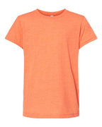 BELLA + CANVAS Youth Triblend Tee - Orange Triblend