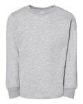 BELLA + CANVAS Toddler Jersey Long Sleeve Tee - Athletic Heather