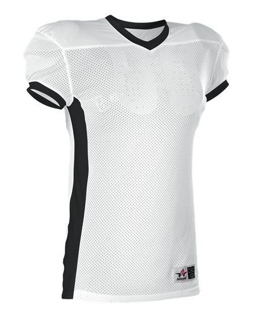 Alleson Athletic Men's Football Jersey (Part 2 of 2) - White/ Black