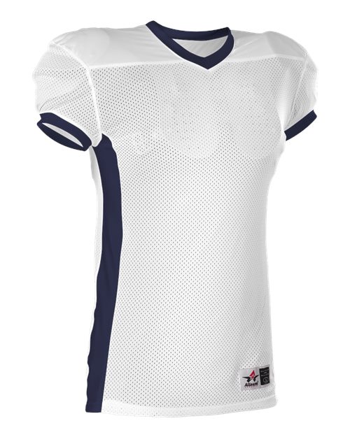 Alleson Athletic Men's Football Jersey (Part 2 of 2) - White/ Navy