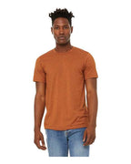 BELLA + CANVAS Unisex Sueded Tee - Heather Autumn