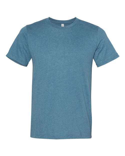 BELLA + CANVAS Unisex Sueded Tee - Heather Deep Teal