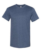 BELLA + CANVAS Unisex Sueded Tee - Heather Navy