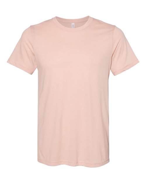 BELLA + CANVAS Unisex Sueded Tee - Heather Peach