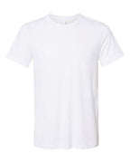 BELLA + CANVAS Unisex Sueded Tee - Solid White Blend