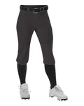 Alleson Athletic Girls' Fastpitch Knicker Pants - Black