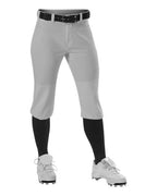 Alleson Athletic Women's Fastpitch Knicker Pants - Grey