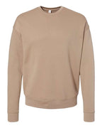 BELLA + CANVAS Unisex Sponge Fleece Drop Shoulder Crewneck Sweatshirt (Part 2 of 2) - Tan