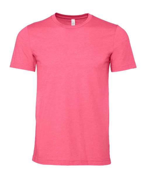 BELLA + CANVAS CVC Jersey Tee (Part 2 of 7) - Heather Charity Pink