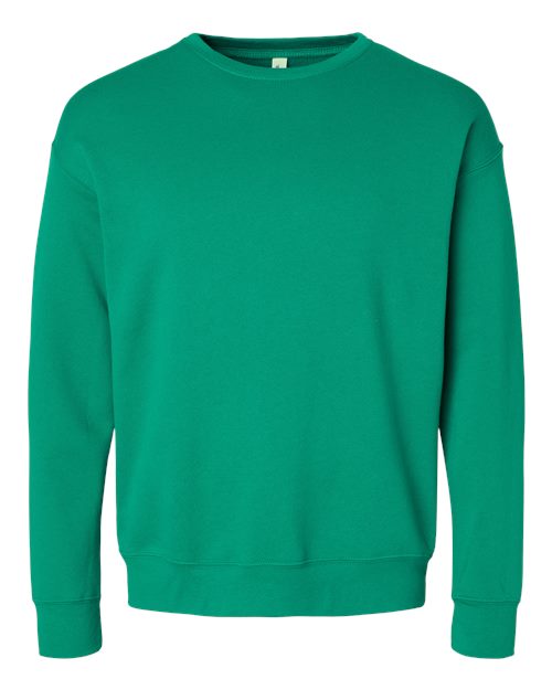 BELLA + CANVAS Unisex Sponge Fleece Drop Shoulder Crewneck Sweatshirt (Part 1 of 2) - Kelly