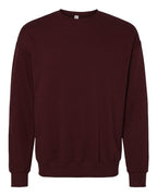 BELLA + CANVAS Unisex Sponge Fleece Drop Shoulder Crewneck Sweatshirt (Part 1 of 2) - Maroon