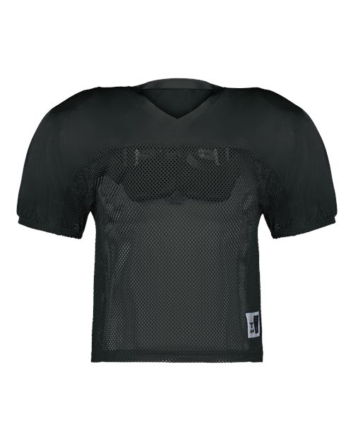 Alleson Athletic Men's Practice Mesh Football Jersey - Black
