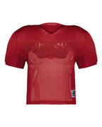 Alleson Athletic Men's Practice Mesh Football Jersey - Red