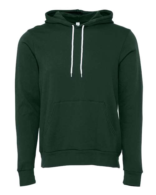 BELLA + CANVAS Unisex Sponge Fleece Hoodie Sweatshirt (Part 2 of 4) - Forest