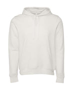 BELLA + CANVAS Unisex Sponge Fleece Hoodie Sweatshirt (Part 4 of 4) - Vintage White