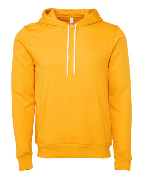 BELLA + CANVAS Unisex Sponge Fleece Hoodie Sweatshirt (Part 2 of 4) - Gold