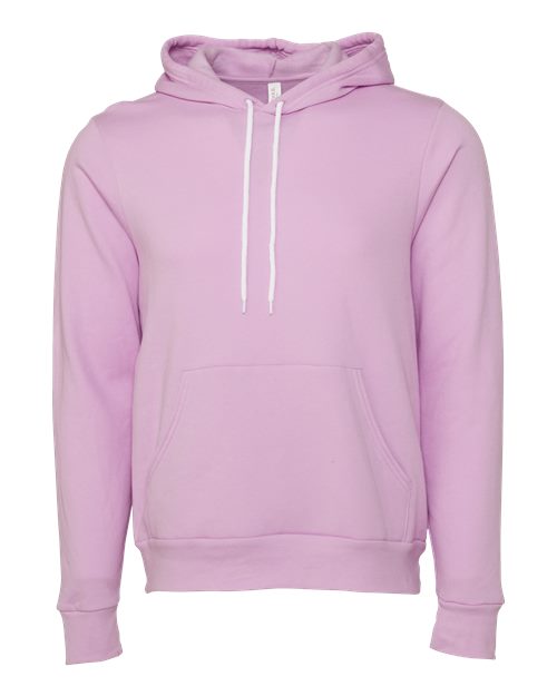 BELLA + CANVAS Unisex Sponge Fleece Hoodie Sweatshirt (Part 3 of 4) - Lilac