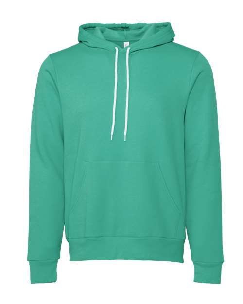 BELLA + CANVAS Unisex Sponge Fleece Hoodie Sweatshirt (Part 4 of 4) - Teal