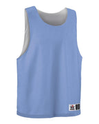 Alleson Athletic Men's Lacrosse Reversible Pinnie - Columbia Blue/ White