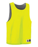 Alleson Athletic Women's Lacrosse Reversible Pinnie - Safety Yellow/ Graphite