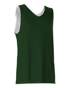 Alleson Athletic Men's Reversible Tank - Forest/ White