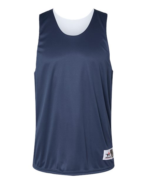 Alleson Athletic Men's Reversible Tank - Navy/ White