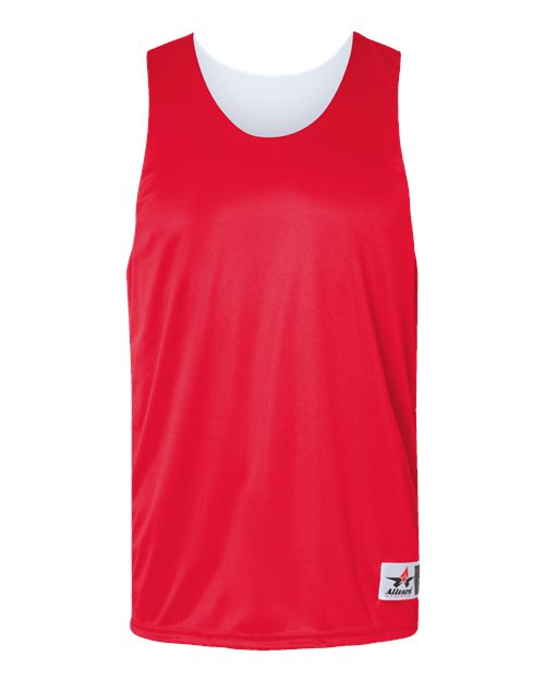 Alleson Athletic Men's Reversible Tank - Red/ White