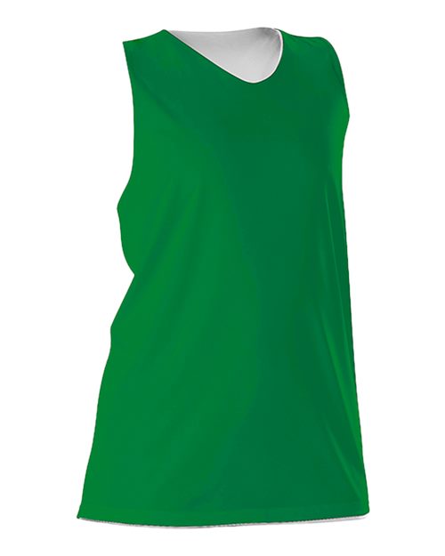 Alleson Athletic Women's Reversible Racerback Tank - Kelly/ White
