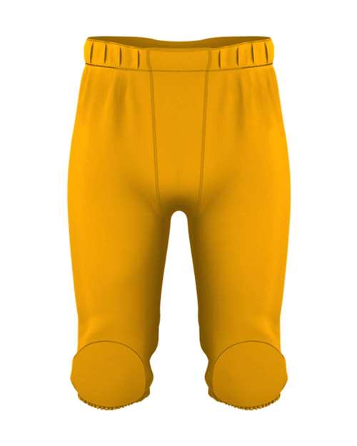 Alleson Athletic Youth Solo Series Integrated Football Pants - Gold