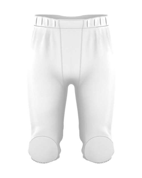 Alleson Athletic Youth Solo Series Integrated Football Pants - White