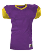 Alleson Athletic Youth Pro Game Football Jersey (Part 2 of 2) - Purple/ Gold