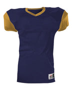 Alleson Athletic Youth Pro Game Football Jersey (Part 2 of 2) - Navy/ Vegas Gold