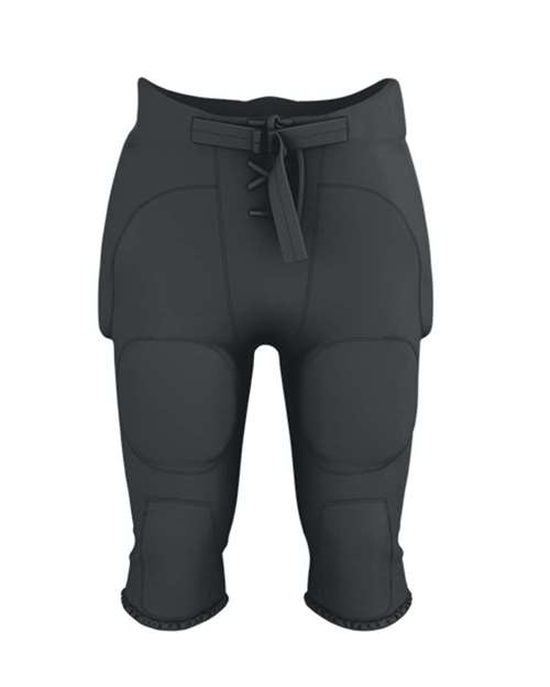 Alleson Athletic Youth Integrated Football Pants - Black