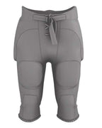 Alleson Athletic Youth Integrated Football Pants - Charcoal