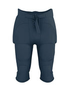 Alleson Athletic Youth Integrated Football Pants - Navy