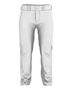 Alleson Athletic Youth Crush Premier Baseball Pants - White
