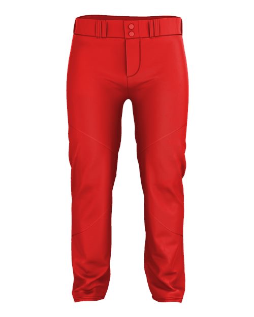 Alleson Athletic Youth Crush Premier Baseball Pants - Red
