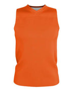 Alleson Athletic Men's Blank Reversible Game Jersey - Orange/ White
