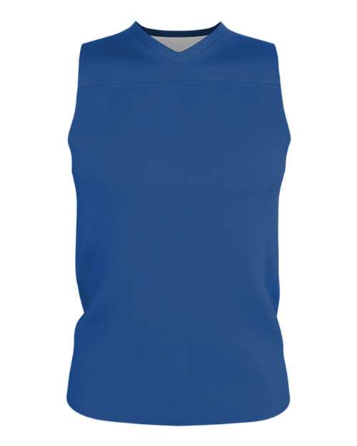 Alleson Athletic Men's Blank Reversible Game Jersey - Royal/ White