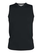 Alleson Athletic Youth Blank Reversible Game Jersey - Black/ White