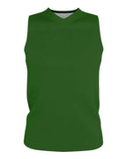 Alleson Athletic Youth Blank Reversible Game Jersey - Kelly/ White