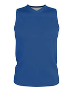 Alleson Athletic Youth Blank Reversible Game Jersey - Royal/ White
