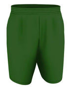 Alleson Athletic Youth Blank Game Shorts - Kelly/ White