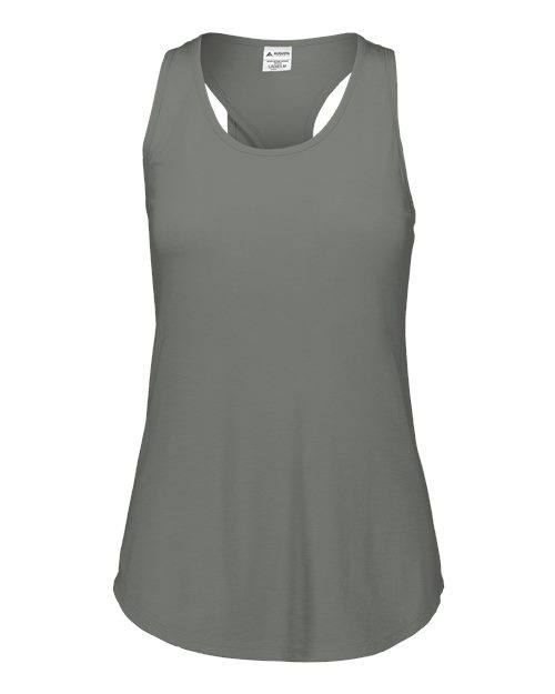 Augusta Sportswear Girls' Lux Triblend Tank Top - Grey Heather